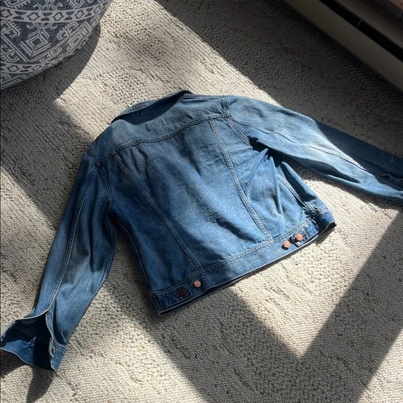 J. Crew Blue Jean Jacket - Picture 9 of 11
